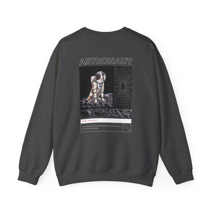 Astronaut Collie - Black  Sweatshirt