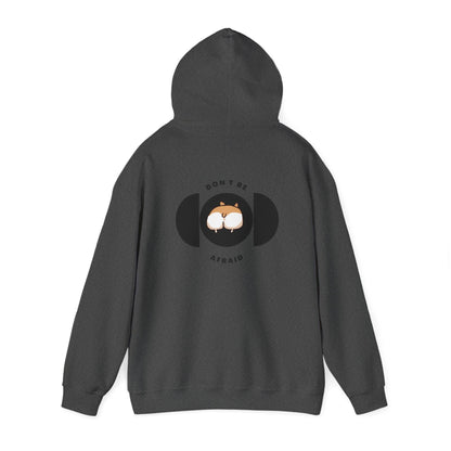 Don't be afraid Corgi Hoodie