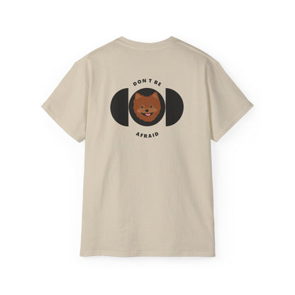 Don't be afraid Pomeranian-Brown T-shirt