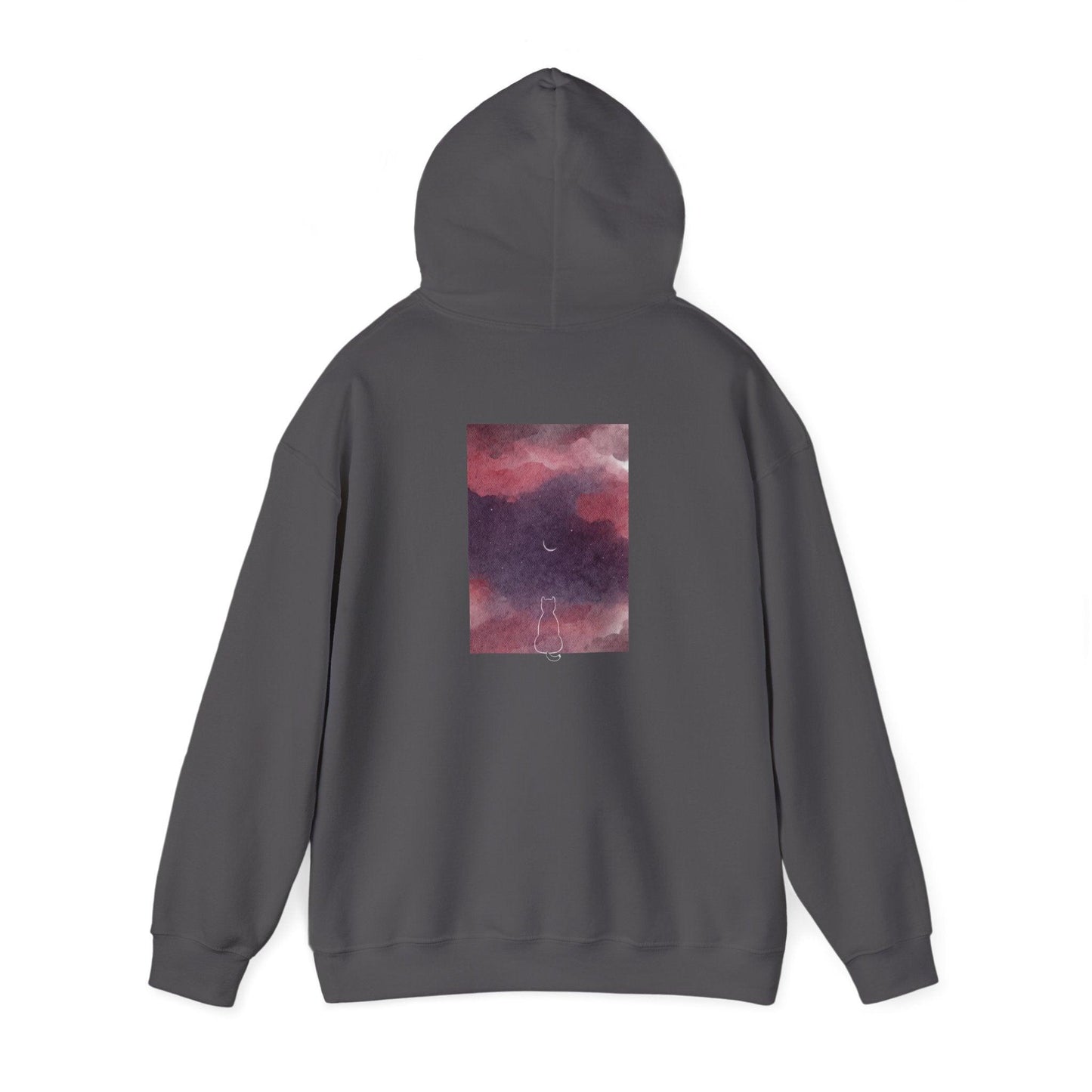 Pink Moon Night Hoodie