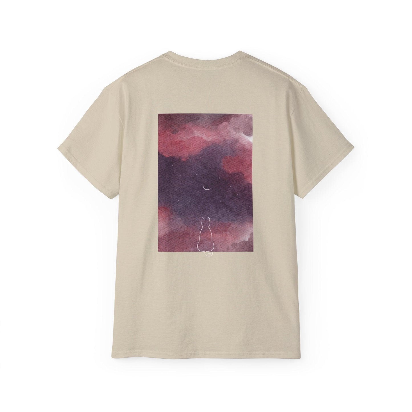 Pink moon night T-shirt