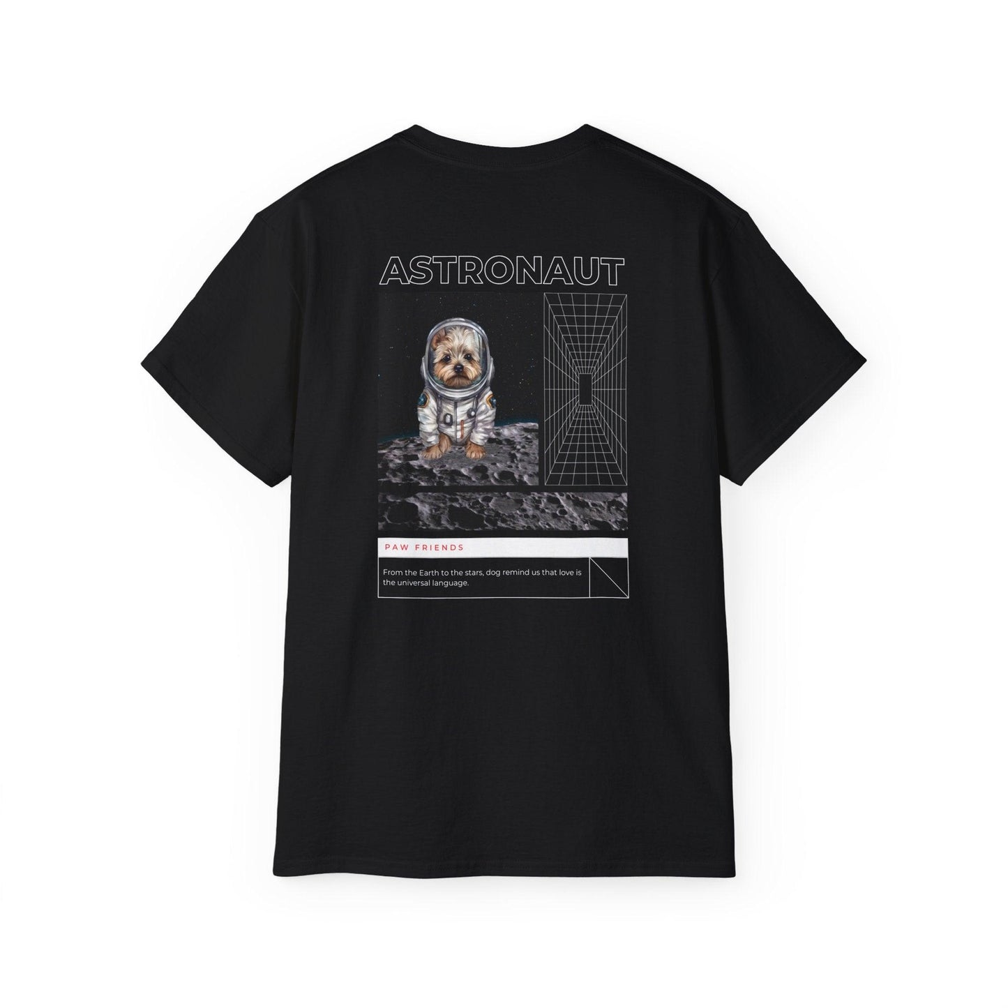 Astronaut Yorkshire Terrier T-shirt