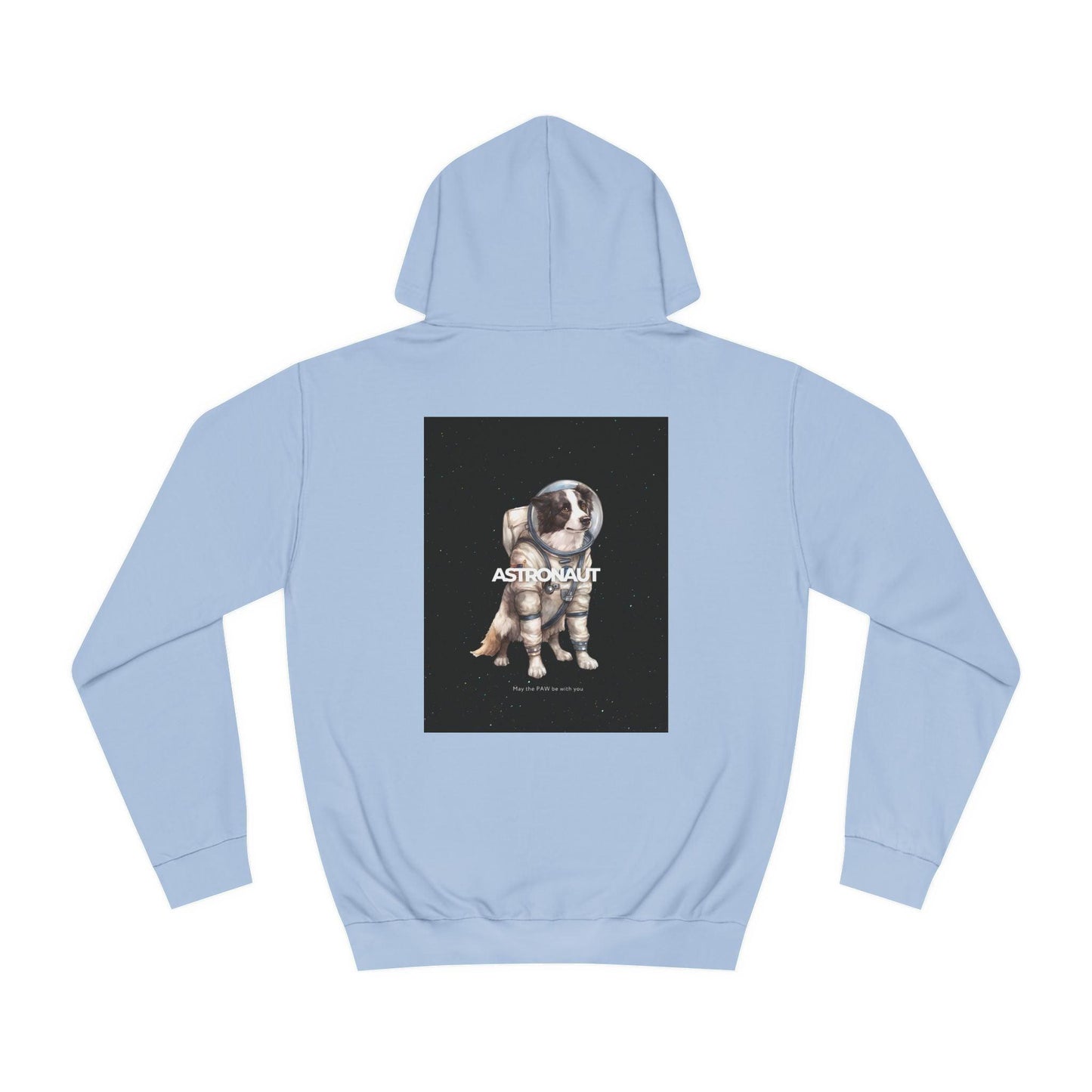 Astronaut Collie - Black Hoodie