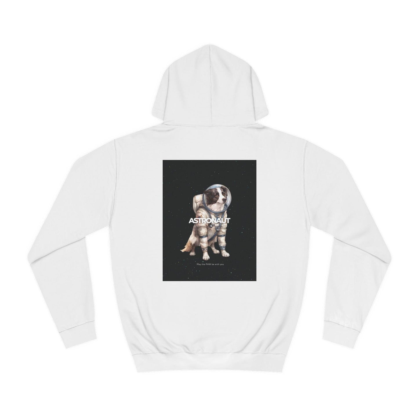 Astronaut Collie - Black Hoodie