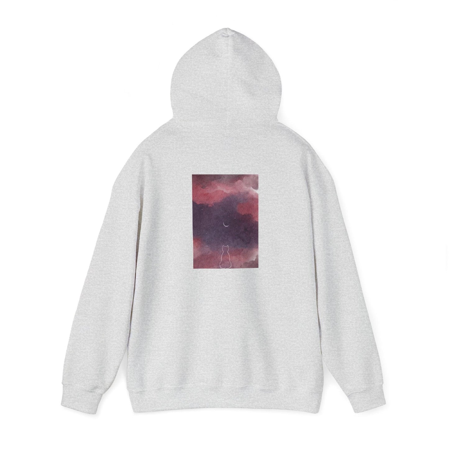 Pink Moon Night Hoodie