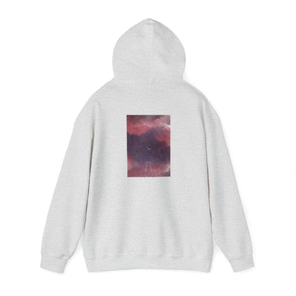 Pink Moon Night Hoodie