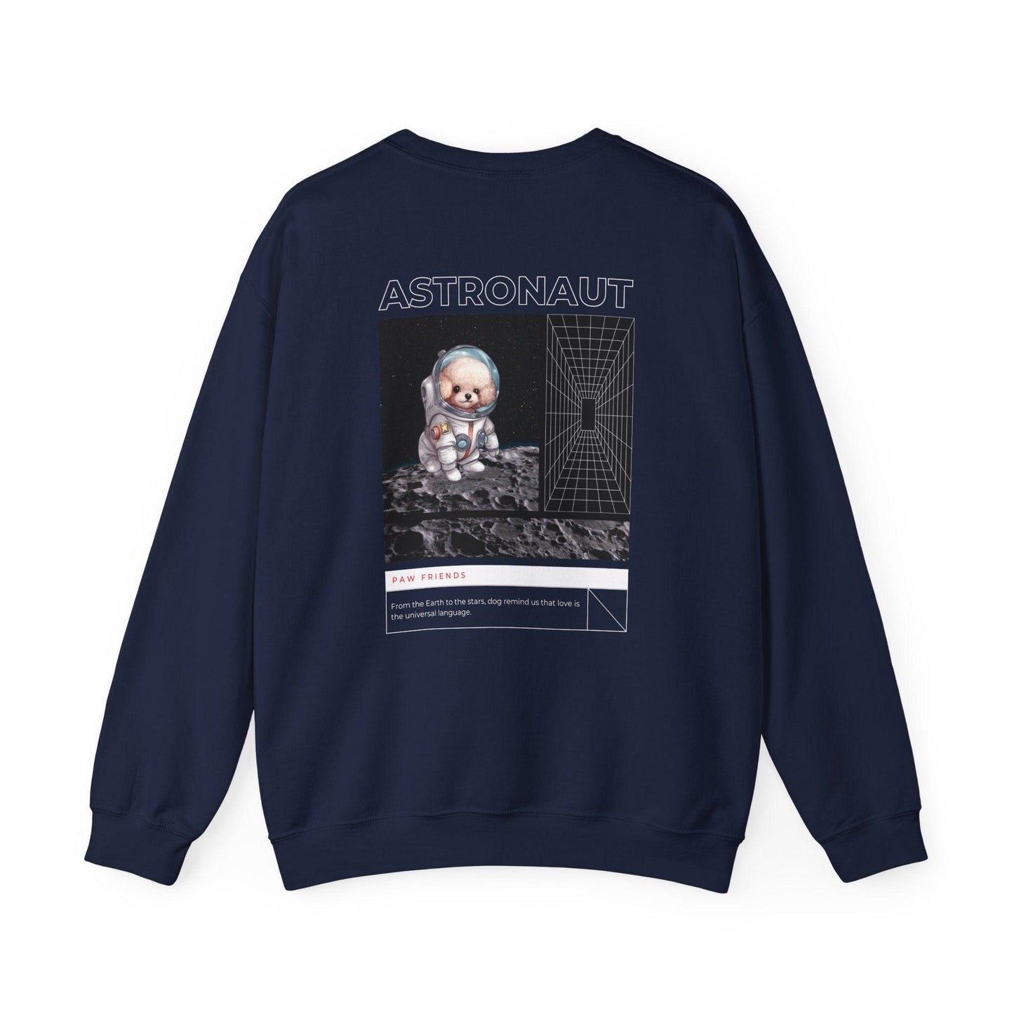 Astronaut Poodle Sweatshirt