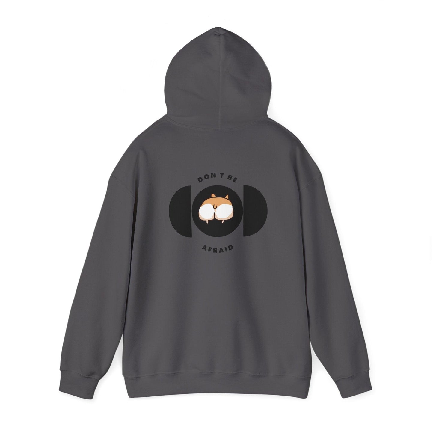 Don't be afraid Corgi Hoodie