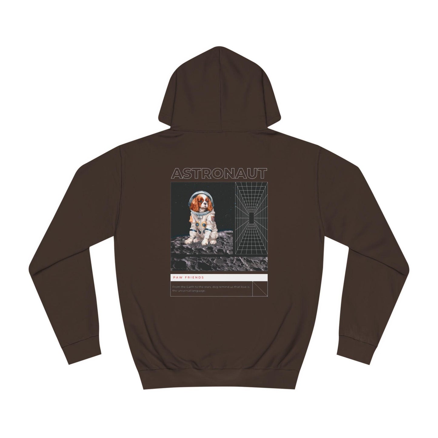 Astronaut Charles Spaniel Hoodie