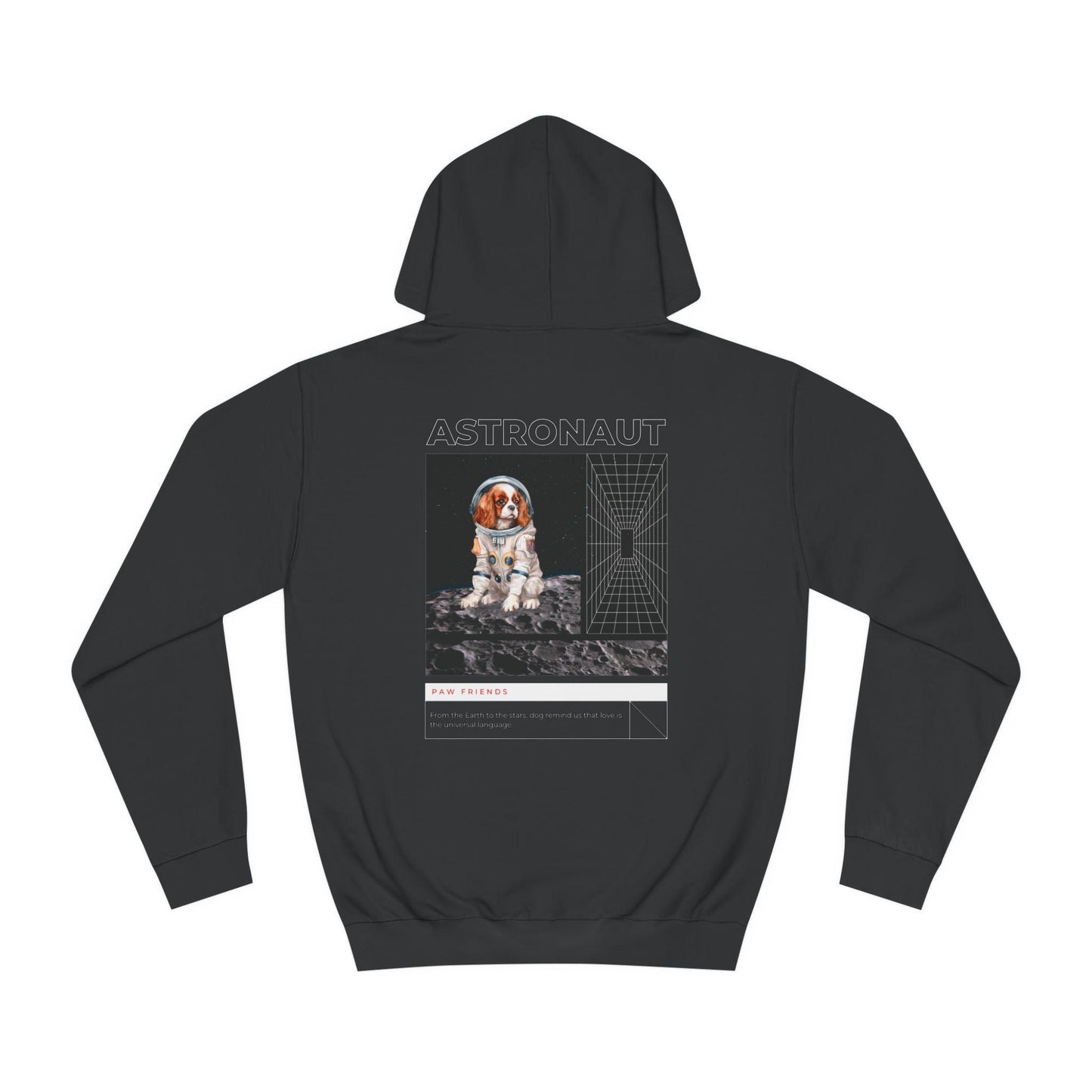 Astronaut Charles Spaniel Hoodie