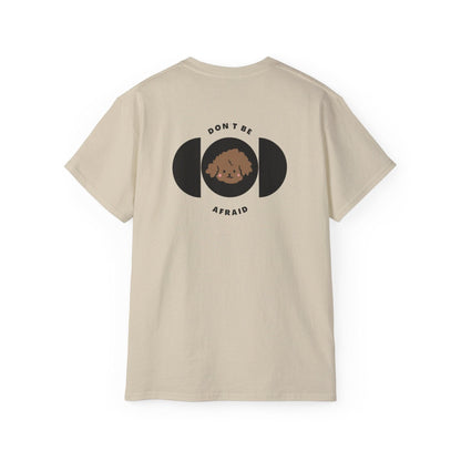 Don't be afraid Poodle-Brown T-shirt