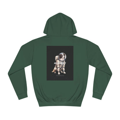 Astronaut Collie - Black Hoodie