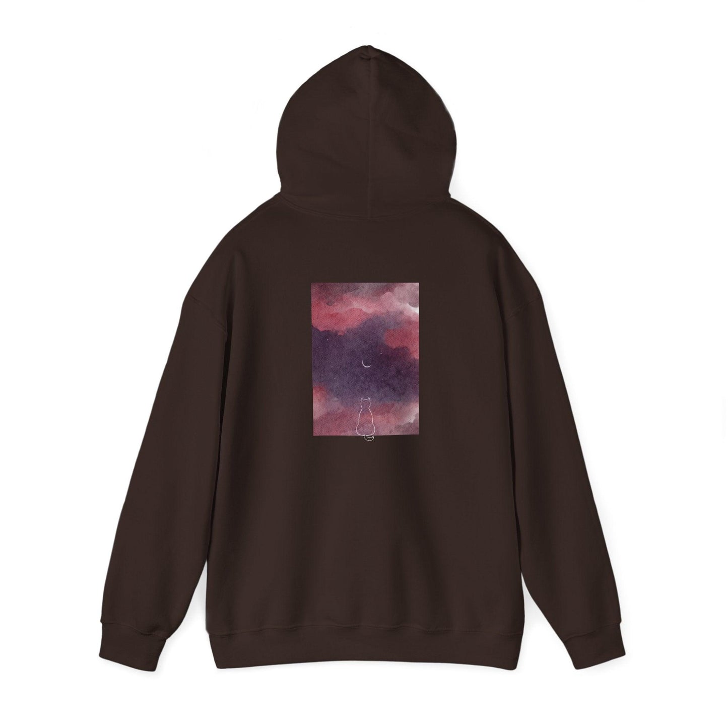 Pink Moon Night Hoodie