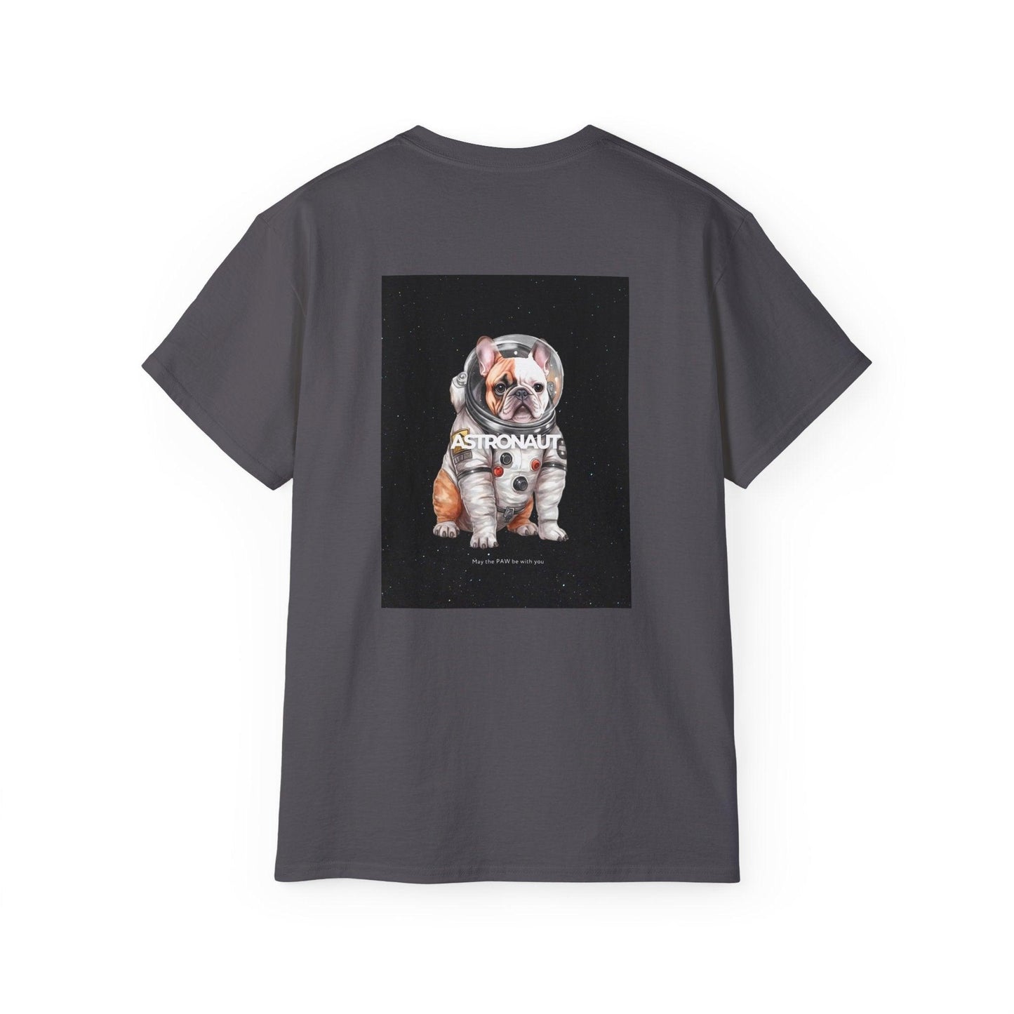 Astronaut Bull Dog - Brown T-shirt