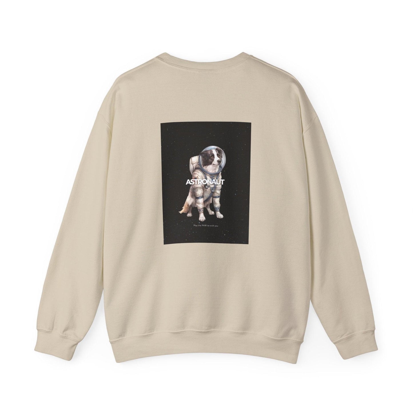 Astronaut Collie - Black Sweatshirt