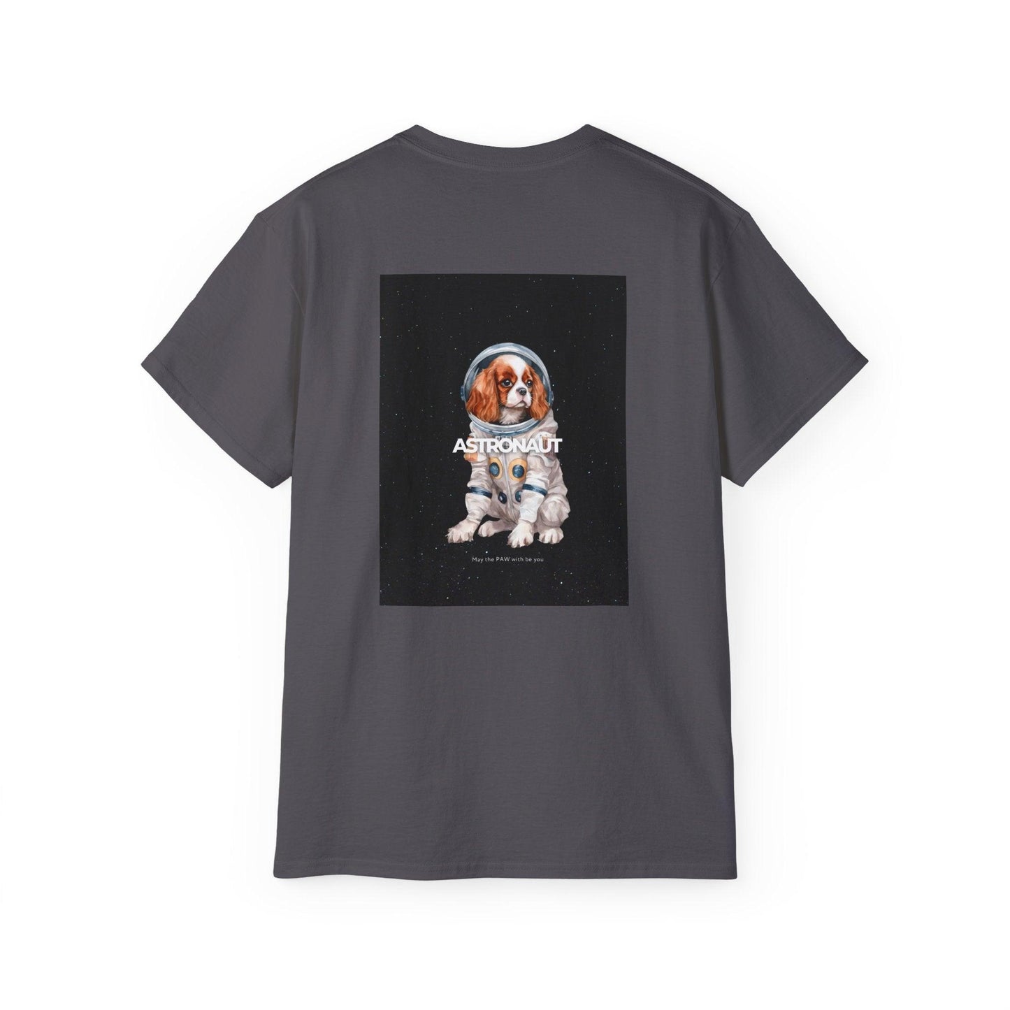 Astronaut Charles spaniel T-shirt