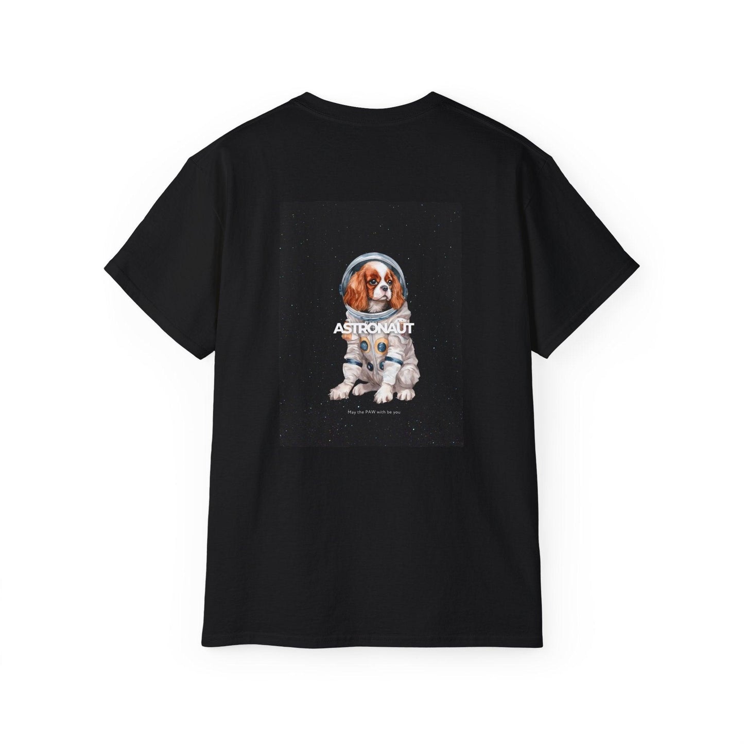 Astronaut Charles spaniel T-shirt