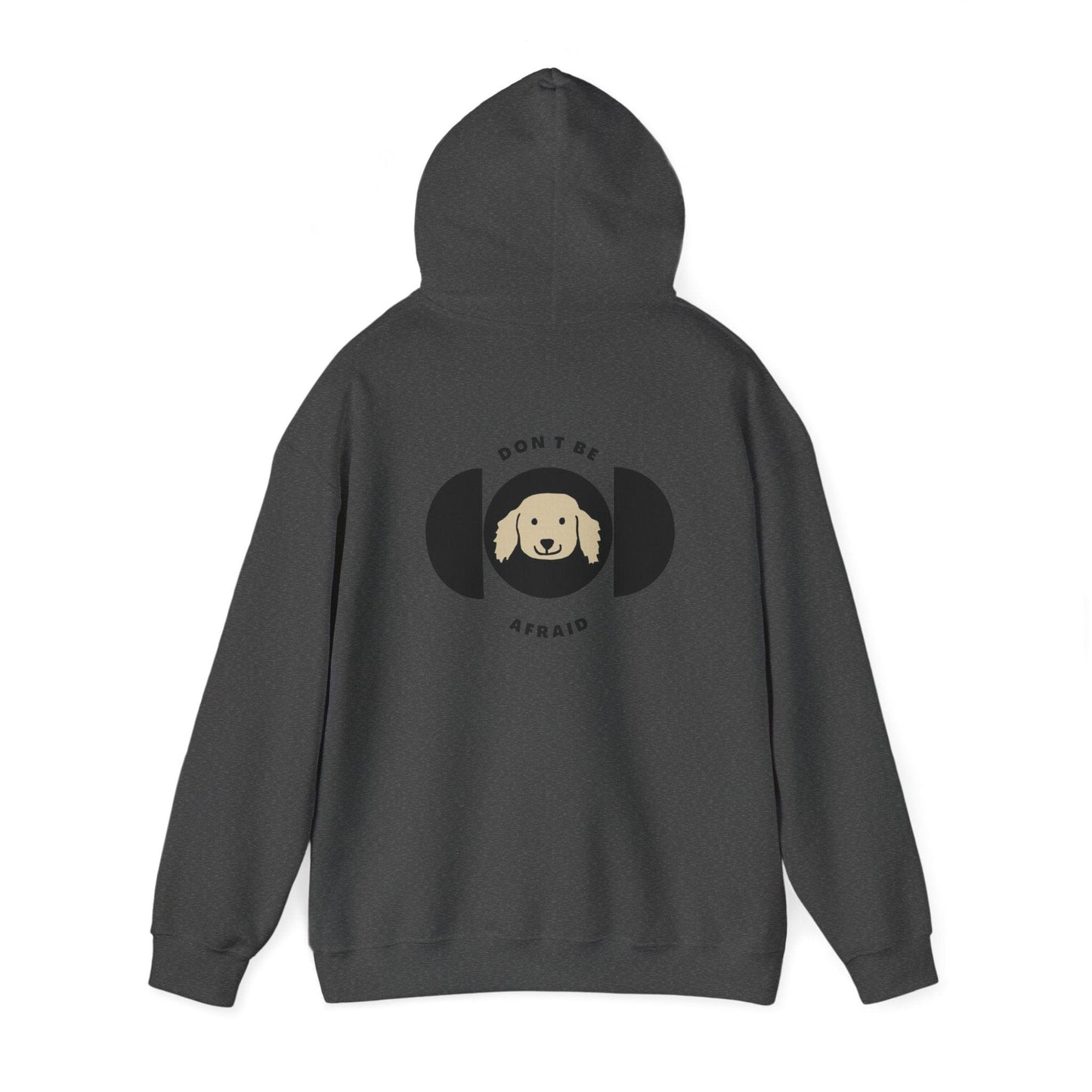 Don't be afraid Dachshund-Yellow Hoodie