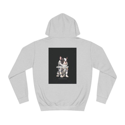 Astronaut Black Bulldog Hoodie