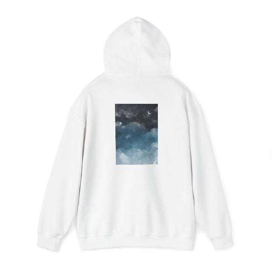 Blue Moon Night Hoodie