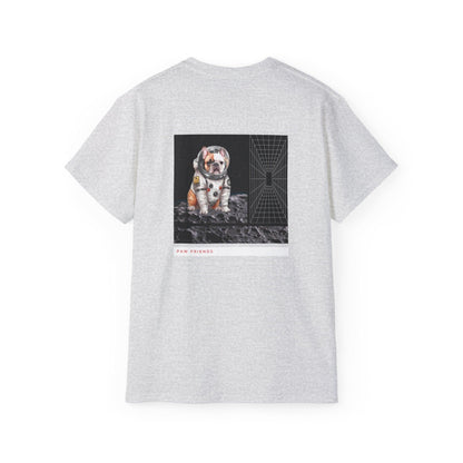 Astronaut Bull Dog - Brown T-shirt