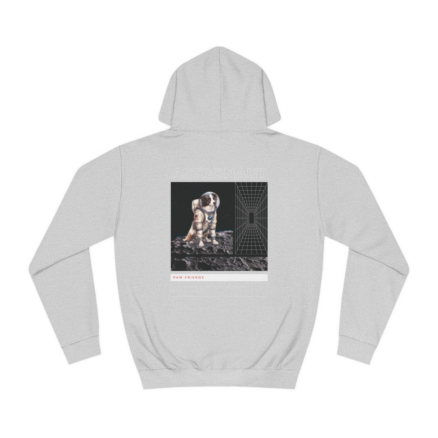 Astronaut Collie - Black Hoodie