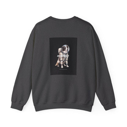 Astronaut Collie - Black Sweatshirt