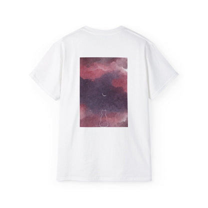 Pink moon night T-shirt