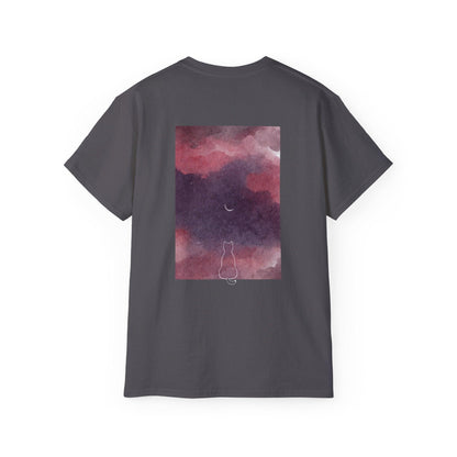 Pink moon night T-shirt