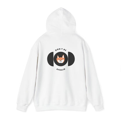 Don't be afraid Shiba Hoodie