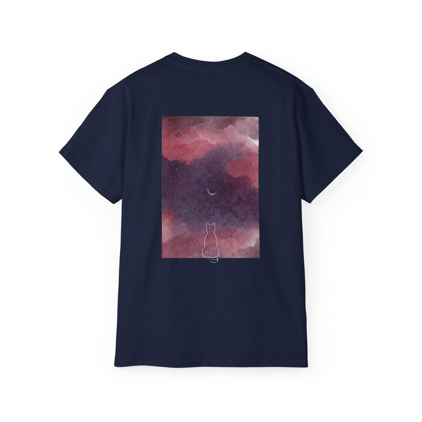 Pink moon night T-shirt