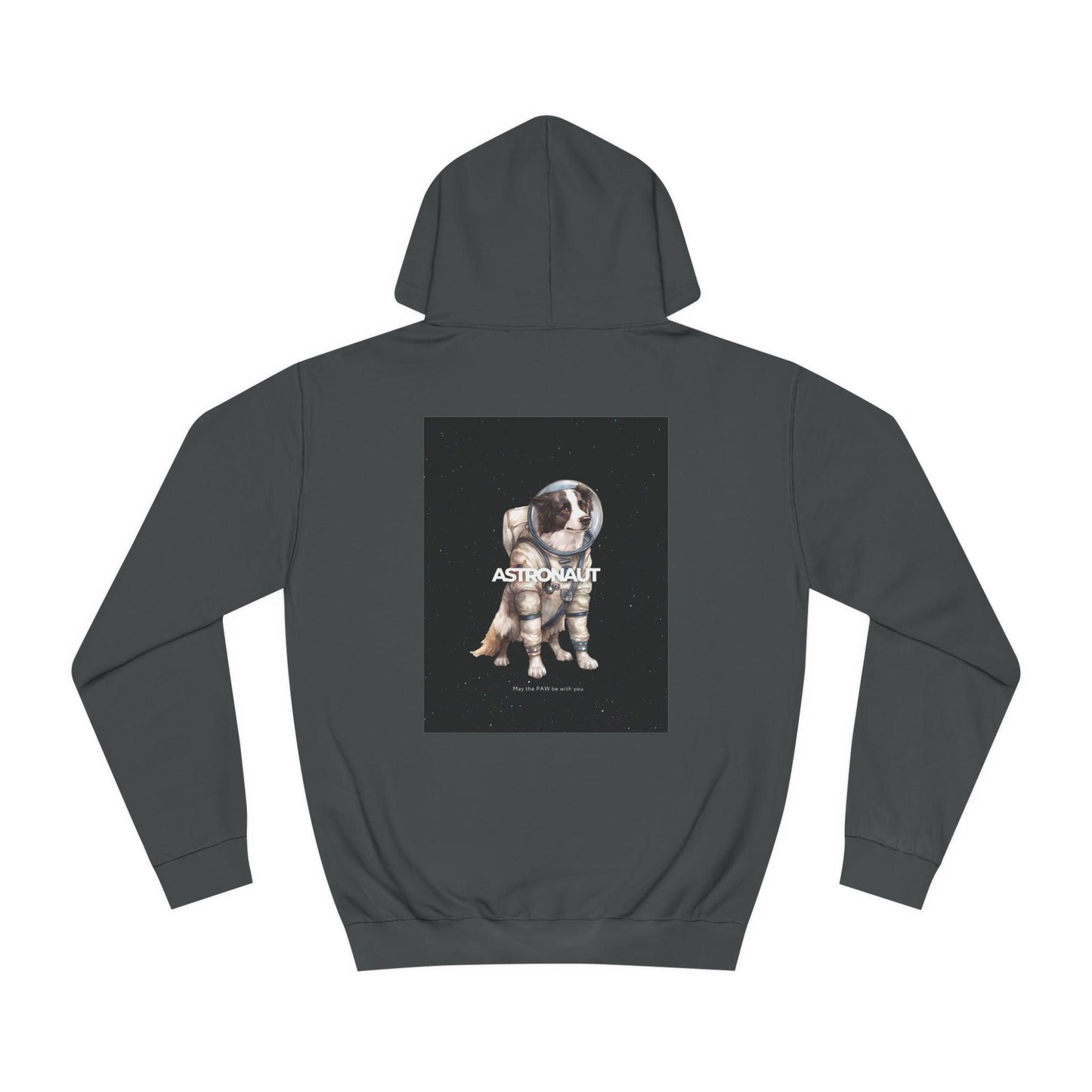 Astronaut Collie - Black Hoodie