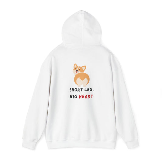 Short leg big heart Hoodie