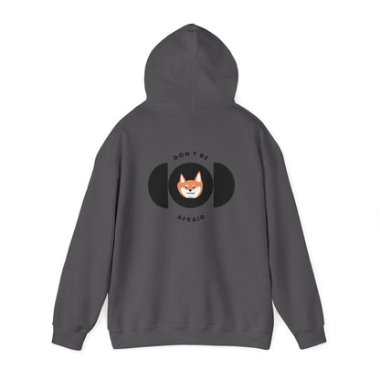 Don't be afraid Shiba Hoodie