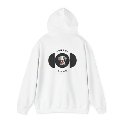 Don't be afraid Great Dane Hoodie