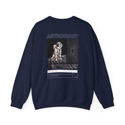 Astronaut Collie - Black  Sweatshirt